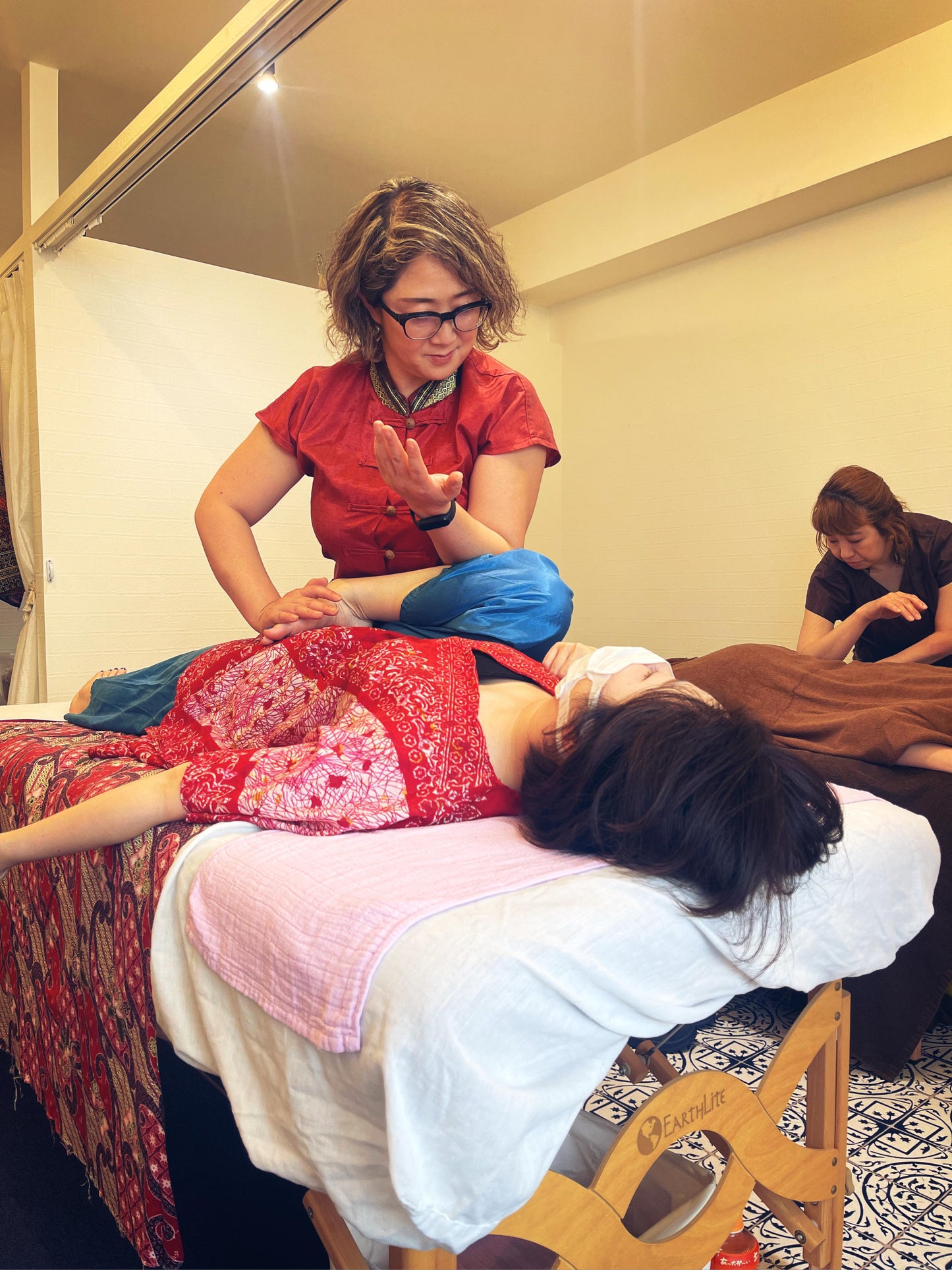 施術ベットで行うタイテーブルストレッチマッサージ "ZEROタイ"講座